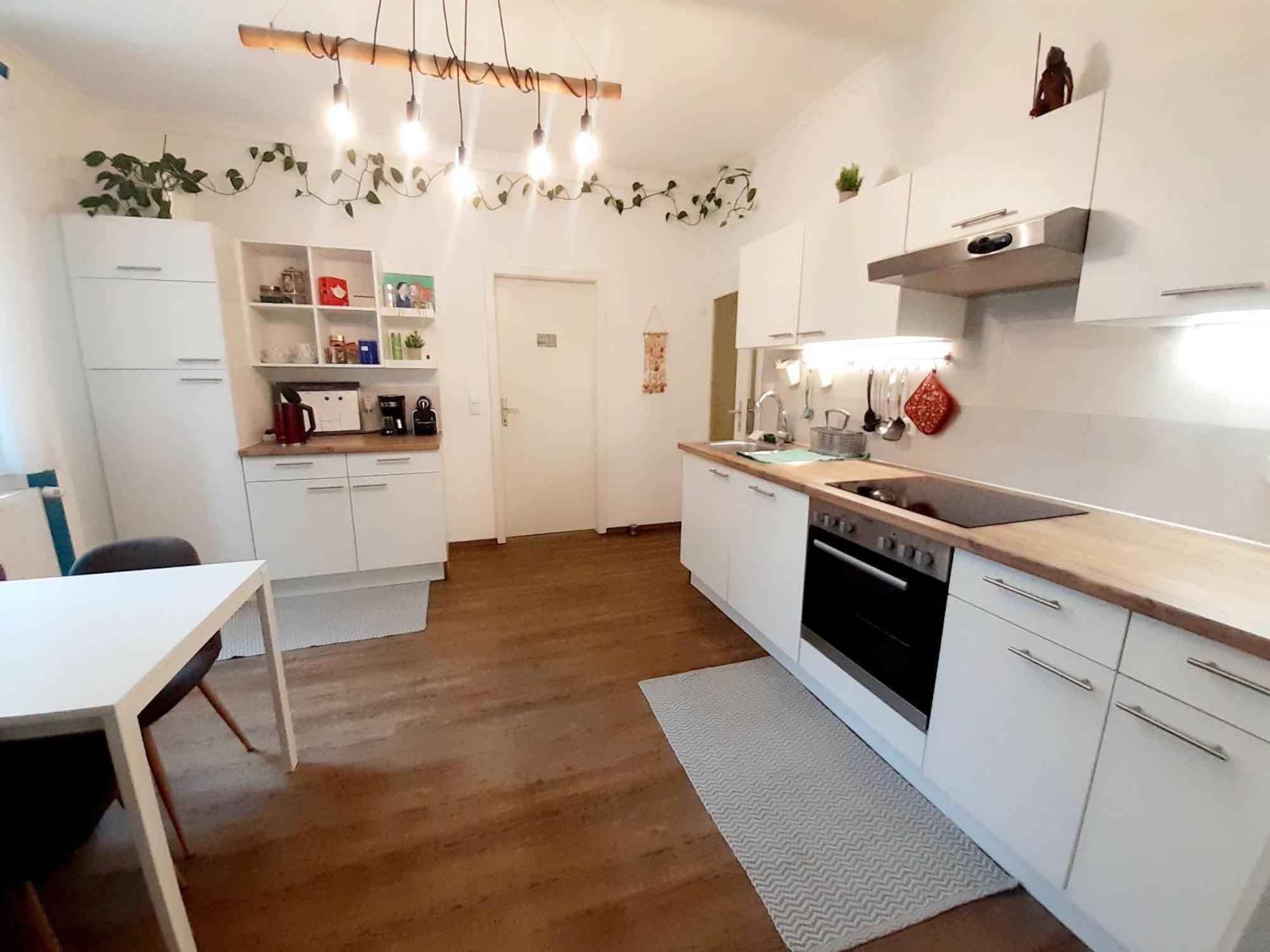 Schoene Altbauwohnung Auf Dem Land Kallham Luaran gambar